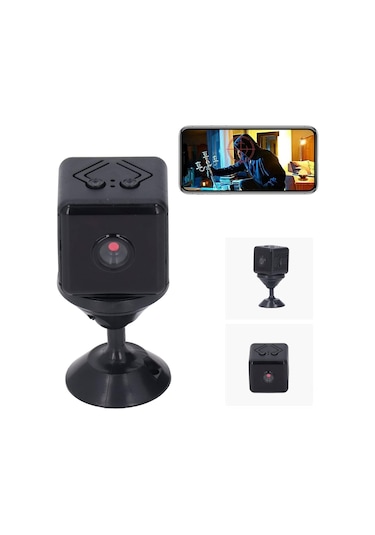Secumore Gece Görüşlü Mini Wifi 1080p Kamera