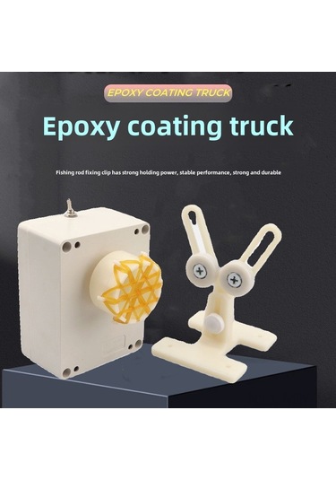 Moveevo Epoksi Kaplama Makinesi: Dıy Olta Çubuğu Düzenleme İçin Sürekli Hız Ayarlı Ve Yükseltilebilir İçeriği İle Sarma Cihazı