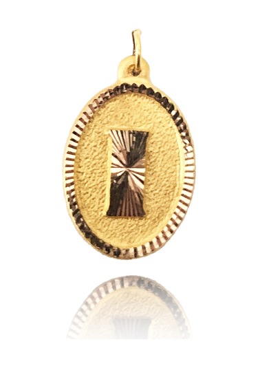 Enderun Kuyumculuk 14 Ayar Altın I Harf Kolye