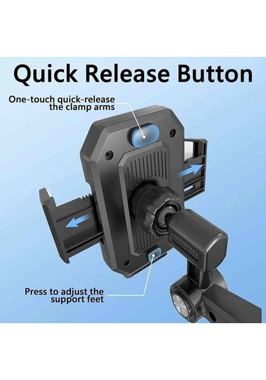 Araç İçin Telefon Tutucu Ekstra Güçlü Uzun Ve Dayanıklı Vantuz
