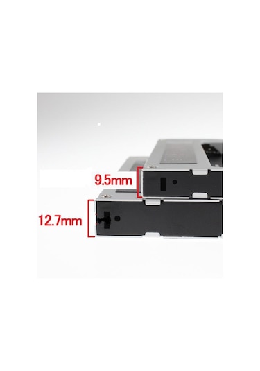 5114 Usb Sata Slim 9.5Mm Dvd Rw Writer Ssd Harici Caddy Kutu
