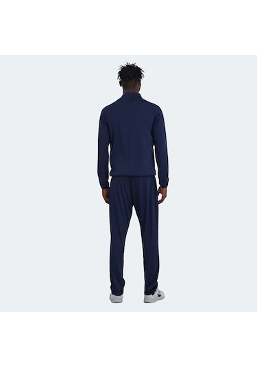 Slazenger ORRA IN Erkek Fermuarlı Dik Yaka Cepli Lacivert Eşofman Takımı