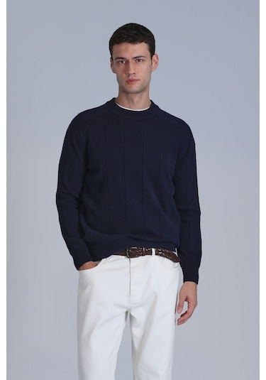 Lufian Erkek Kazak 112090139 Lacivert Lacivert