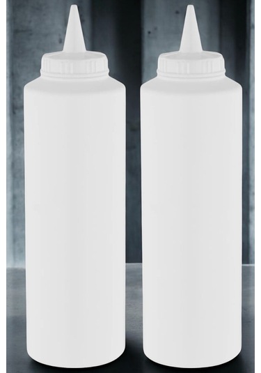 500 Ml. Fişek Sosluk Ketçap Mayonez 10 Adet Şeffaf