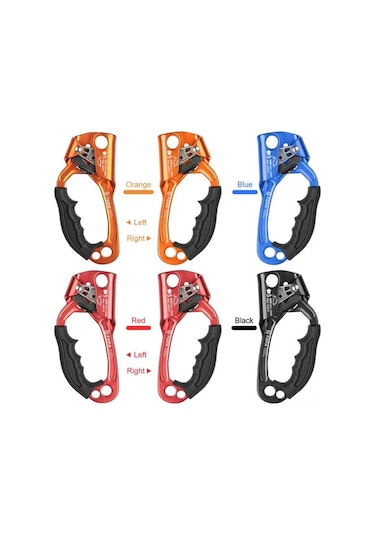 Pazly Dayanıklı Alüminyum Magnezyum Tırmanış Askısı - 8-12mm Halatlar, 140kg Taşıma Kapasitesi, Çok Renkli Design Çok Renkli