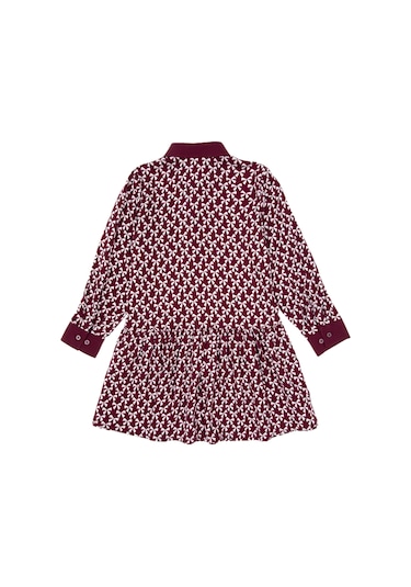 U.s. Polo Assn. Kız Çocuk Plum Elbise Dokuma 50317641-vr177 New Plum