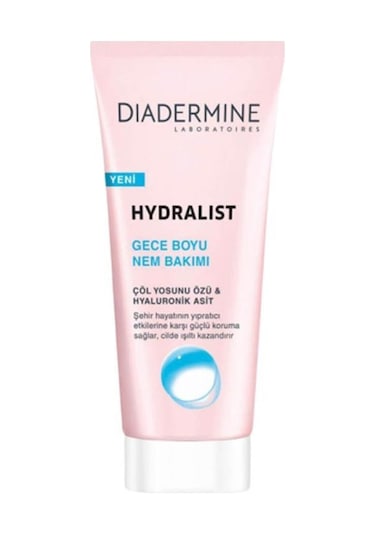 Diadermine Hydralist Gece Boyu Nem Bakımı 100  ML