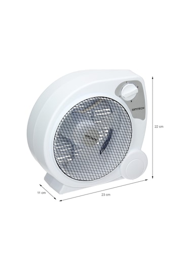 Simtech KM-1721 Masaüstü Vantilatör