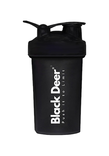 Shaker Karıştırıcı Sporcu Protein Shaker 550 ML Siyah
