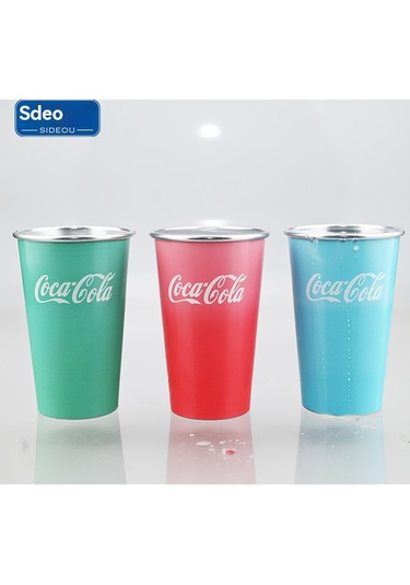 Lyon Alüminyum Renk Deştiren Bardak Dışmekan Taşın El Üminyum Bardak Yeş İl Açık Yeşil