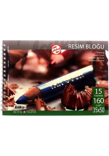 Talens suluboya bloğu  300 Gr - A4 -20 Yaprak Spiralli DEFTER