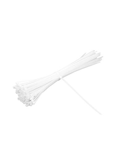 Günsan Beyaz 100'lü Kablo Bağı (25cm x 3.6mm)