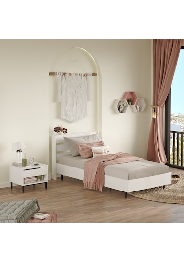 Robin Home Lidya Genç Odası Takımı 2'li Set Beyaz