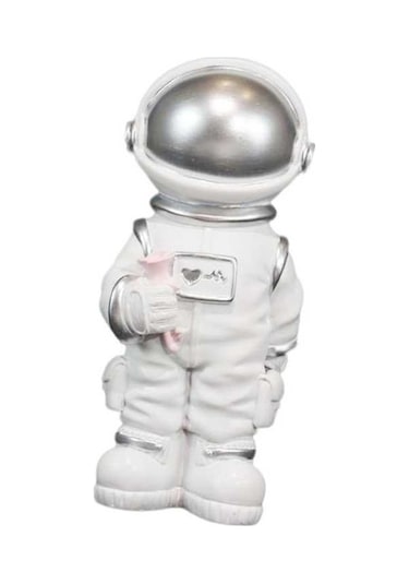 Opulentliving Reçine Astronot Heykeli Uzay Adamı, Parti Masa Düğün, 4.5x9.5cm, Stil A, Dekorasyon Ve Hediye Çok