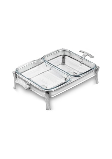 Herencia Silver Isıtmalı Servis Seti 2 1,5 Litre Silver