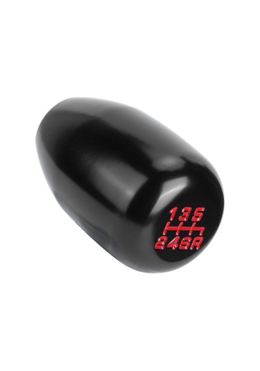 Moveevo Metal Vites Topu 6 Vitesli Evrensel Araçlar İçin - 3 Adaptör 8mm,10mm,12mm İle Kolay Kurulum - Siyah Siyah