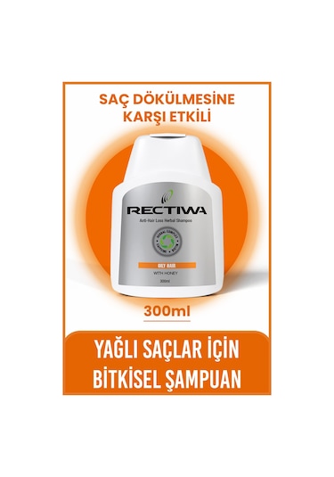 Rectiwa Yağlı Saçlar için Şampuan 300 ML