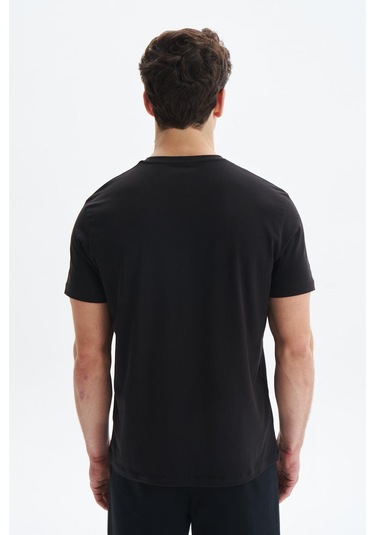 Arma Erkek Regular Fit Yazı Baskılı Süprem Bisiklet Yaka Tişört Y29344472402 Siyah
