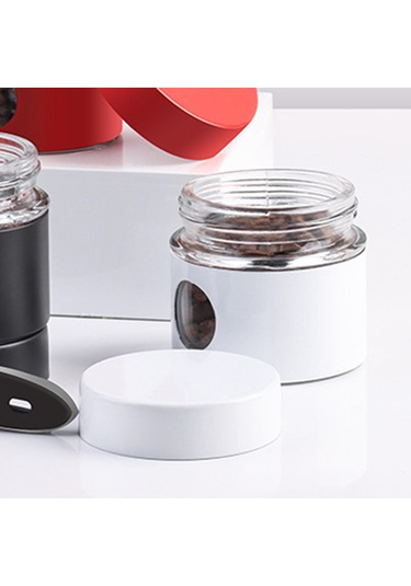 Suntek Fasulye Unu Beyaz Için Valfli Hava Geçirmez Kahve Teneke