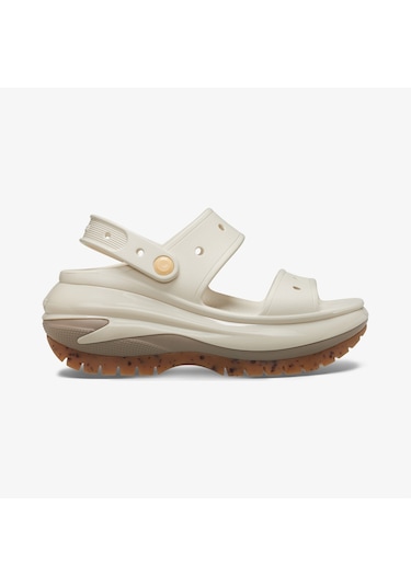 Crocs Mega Crush Kadın Bej Sandalet 207989 Bej