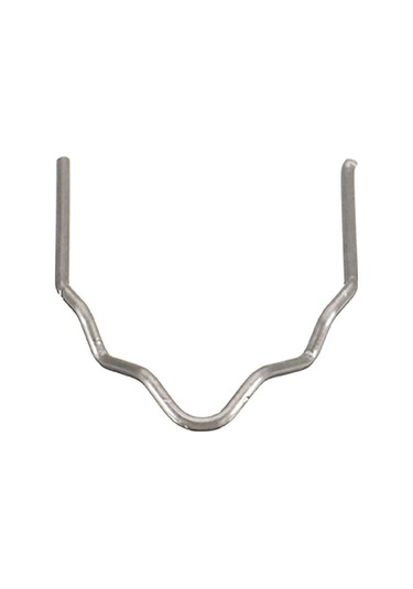 Ranyeek 500 Adet Tungsten Çelik Otomobil Tampon Tamir Kaynak Çivi, 0.6-0.8mm Dalgalı/v/w Şekli, Plastik Yıkama Onarım Aleti