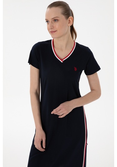 U.S. Polo Assn. Kadın Lacivert Gecelik 50312841-VR033