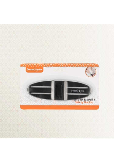 Gezenbebe Bebek Emniyet Kemer Klipsi Black 001