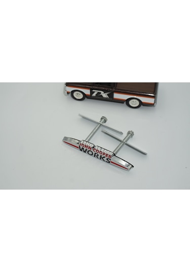 Dk Tuning Mini John Cooper Works Ön Panjur 9cm Metal Logo Arma Bagaj Arma