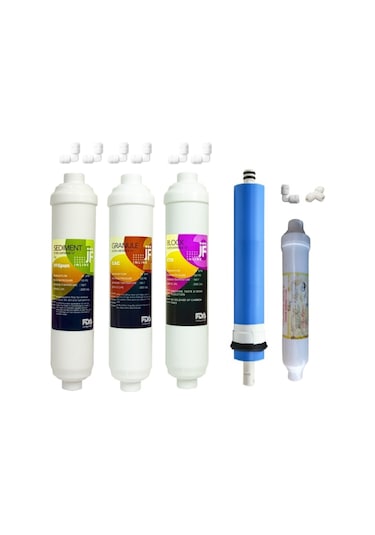 Yeni Nesi Kapalı Kasa Su Arıtma Cihazları Için 5 Aşama Filtre Set