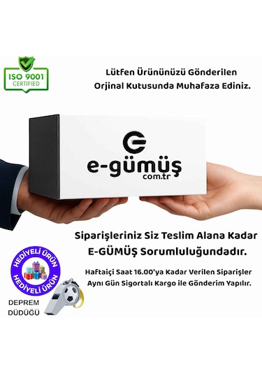 Nadir E-gümüş 500gr. Külçe Gümüş