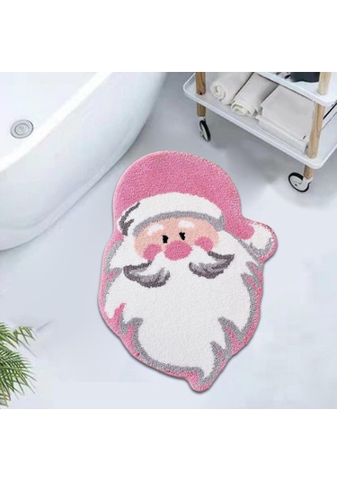 Suntek Yılbaşı Halısı Kaymaz Profesyonel Yumuşak Noel-baba Noel Baba