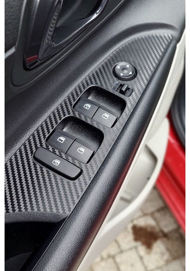 Hyundai Bayon İç Trim Set Mat Karbon Siyah / Ayna Katlama Butonlu