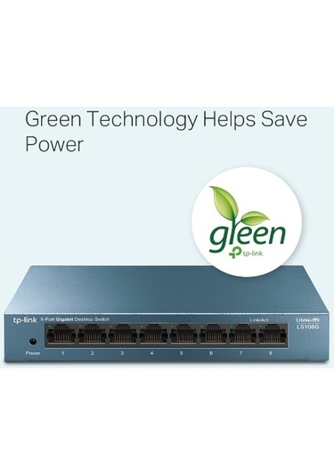 Tp Link Ls108G 8 Port Swıtch