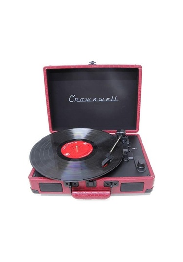 Pikap Suitcase Cr Series Bordo Elektronik Bluetooth Hoparlör Plakçalar Cw002-ch