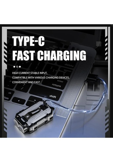 Dongjing Baldr G111 Süper Parlak Cep Feneri Işık Led Çok Siyah