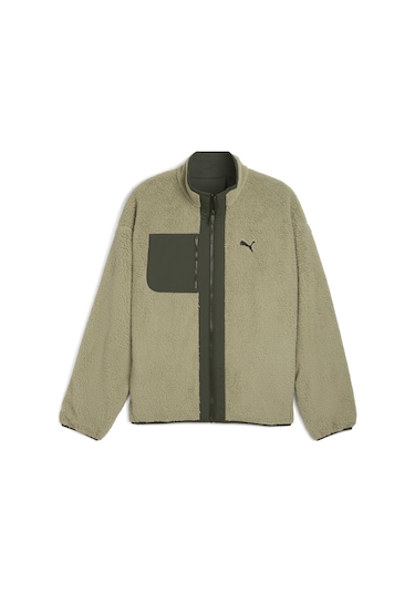 Puma Reversible Sherpa Jacket Erkek Yetişkin Ceket Haki