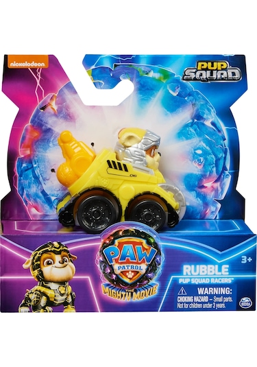 Paw Patrol The Mighty Movie Pup Squad Racers Rubble