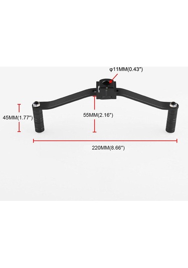 Suntek Alüminyum Alaşımlı Çift Kafa Modifiyeli Vites Kolu Gold