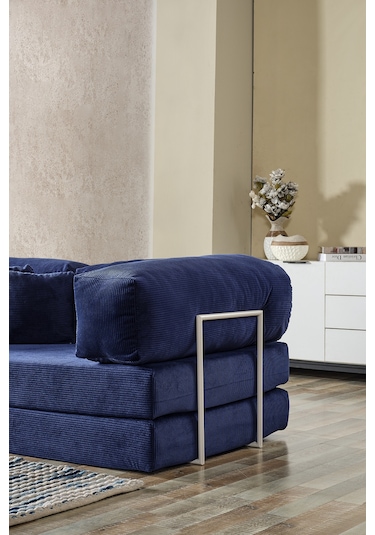 Legom Petek Aktivite Koltuğu Yatak Olabilen Çok Amaçlı Kanepe L Koltuk Mavi Mavi