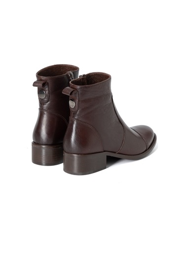 Marrone Brown Bot Kadın 25k12002 Vergelio Skin Boot Marrone Brown