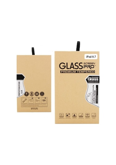 Ally Apple Uyumlu iPad  9.7 2018 - 2017 - Pro 9.7 - Air 2 - Air Tempered Cam E