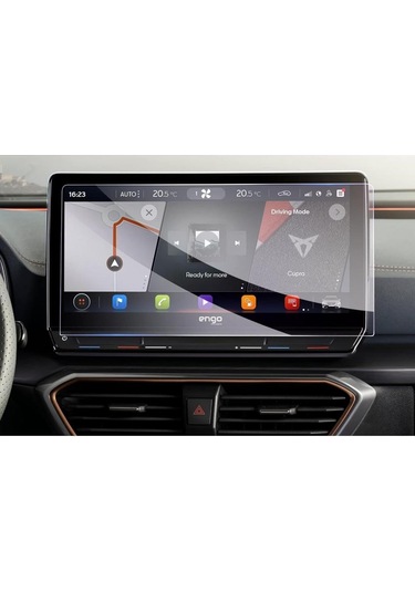 Cupra Formentor 12 İnç Multimedya Ekran Koruyucu Şeffaf