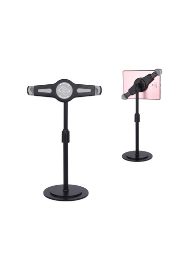 Butu Tablet İçin 360 Döner Alüminyum Alaşımlı Masaüstü Tutucu Standı