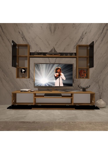 Decoraktiv Trio 5das Mdf Tv Ünitesi Tv Sehpası Pera - Siyah