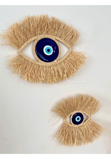 2'li Set Rafya Nazar Göz M087