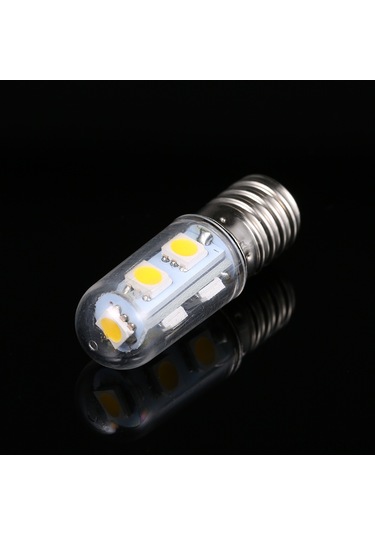 Padalink Buzdolabı Işık Lambası E14 Uyumlu 3w 7 Led Isı Verimi Düşük 30.000 Saat Ömürlü 220-240v Sarı Beyaz Işık