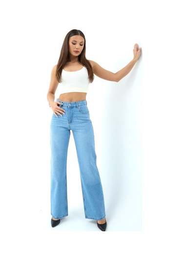 Sensuelle 7044 Kot Pantolon-mavi Mavi