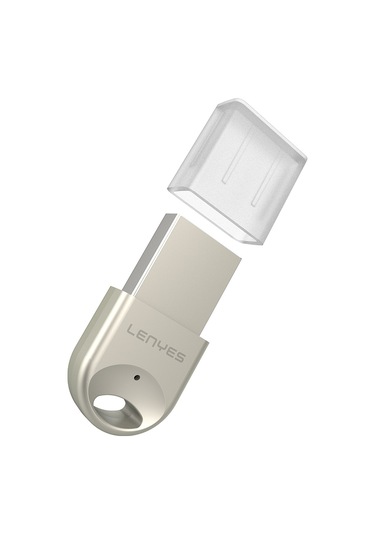 Lenyes Lr202 Usb Bluetooth 5.1 Wireless Transmitter Adaptör Gümüş