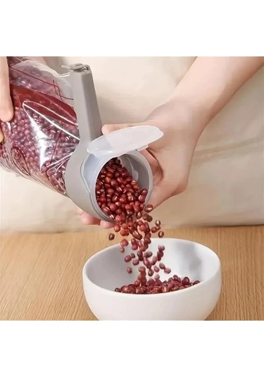 Willowhaven 2 Adet Yeşil Döküm Ağzı Klipsli Gıda Saklama Kilitleri Fasulye Tahıl Yulaf