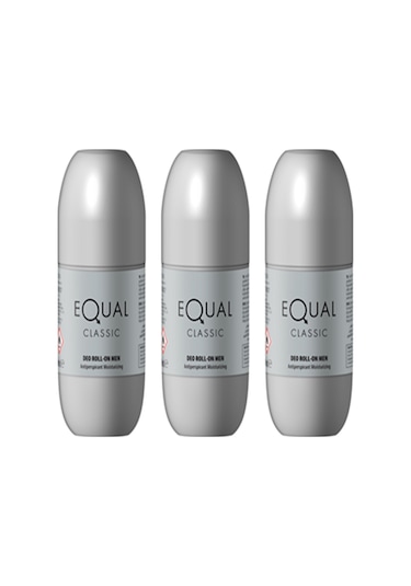 Equal Classic Erkek Roll-On Deodorant 3 x 50 ML